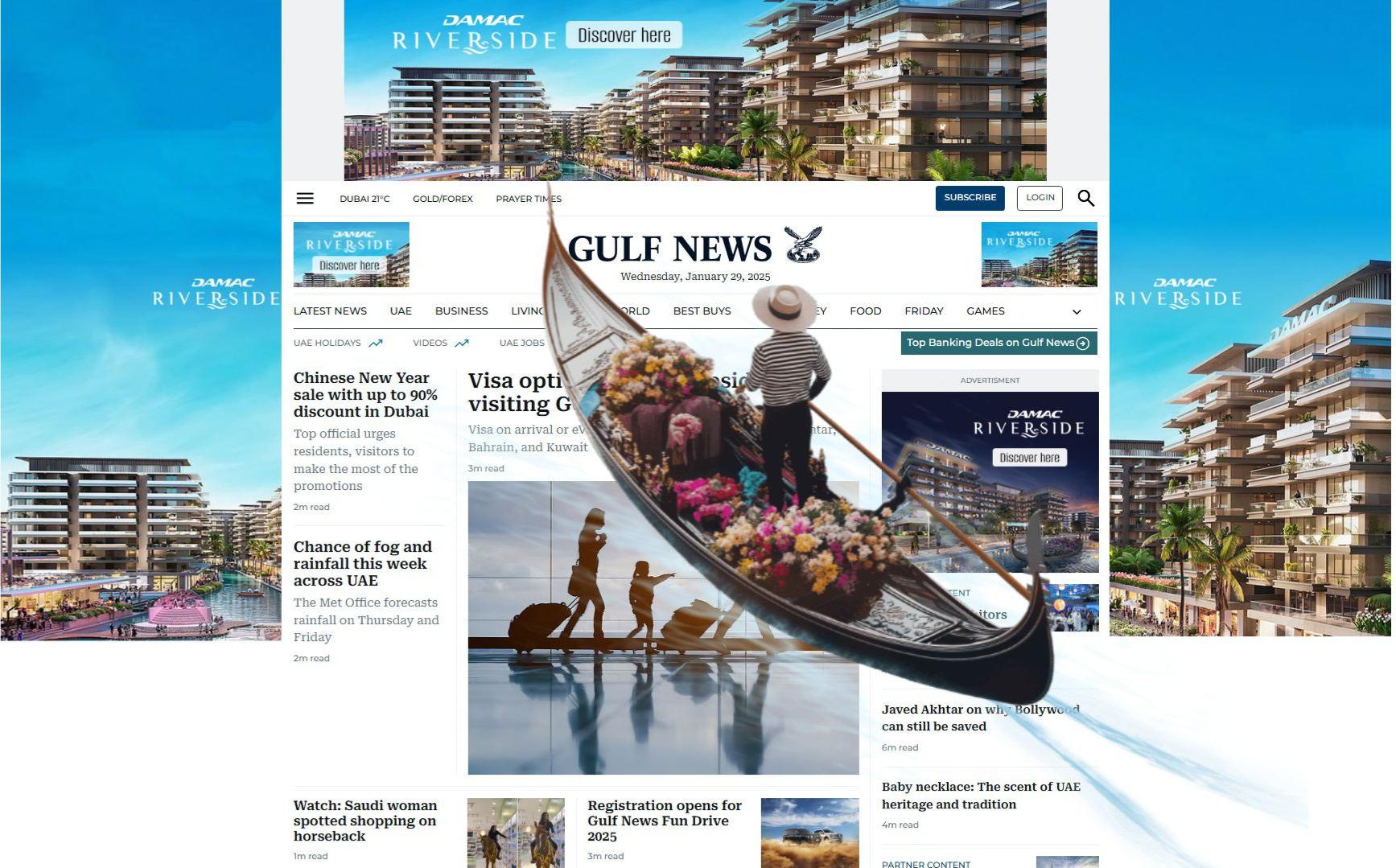Homepage Immersive Takeover